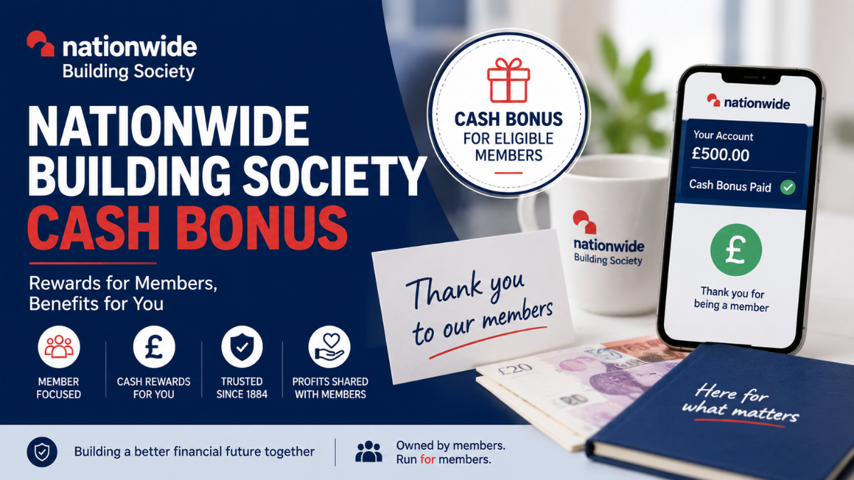Nationwide Building Society Cash Bonus