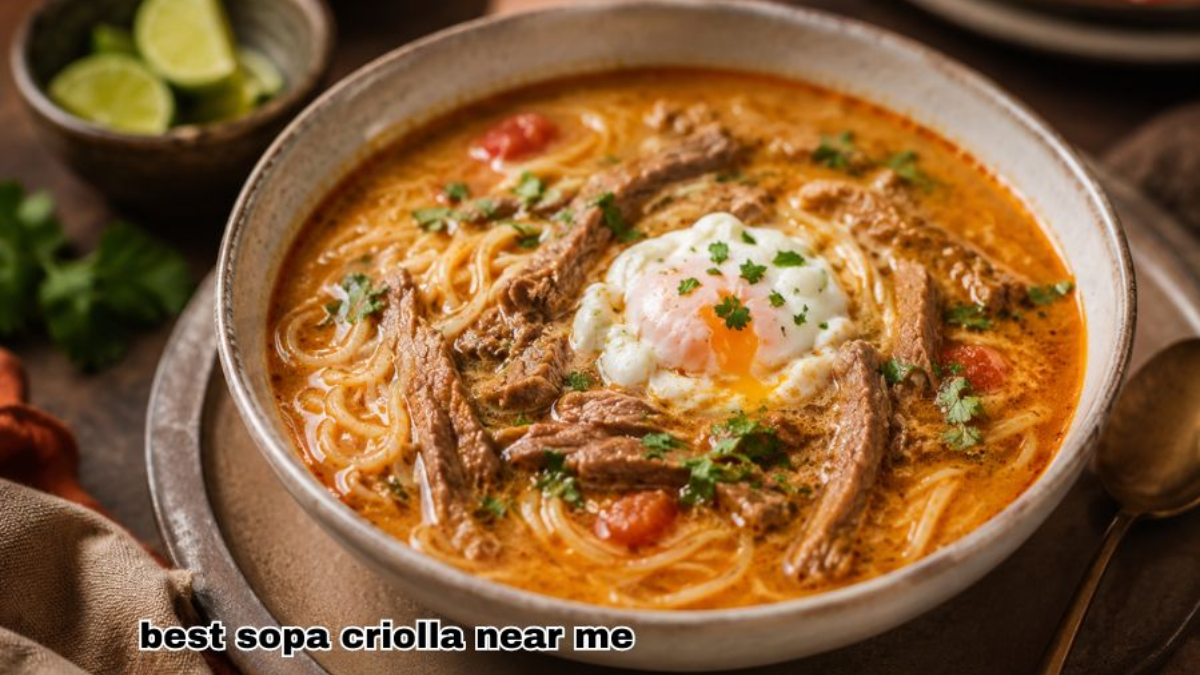 Best Sopa Criolla Near Me