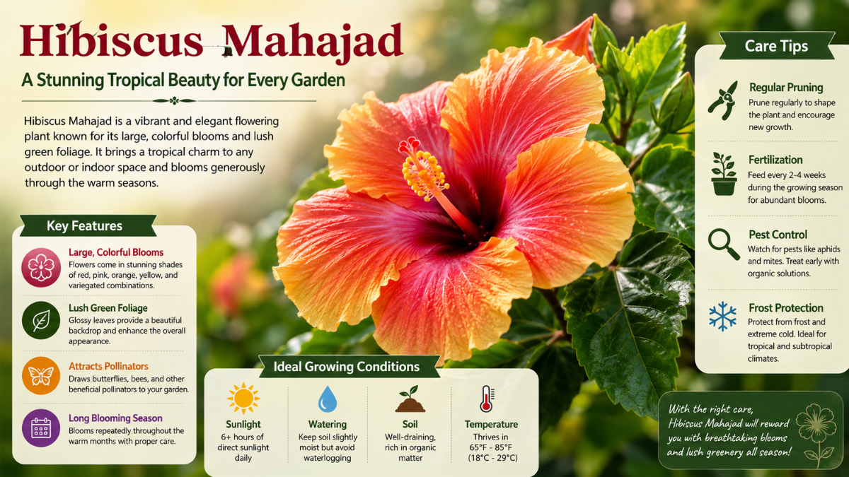 Hibiscus Mahajad: Everything You Need to Know About This Beautiful Tropical Plant