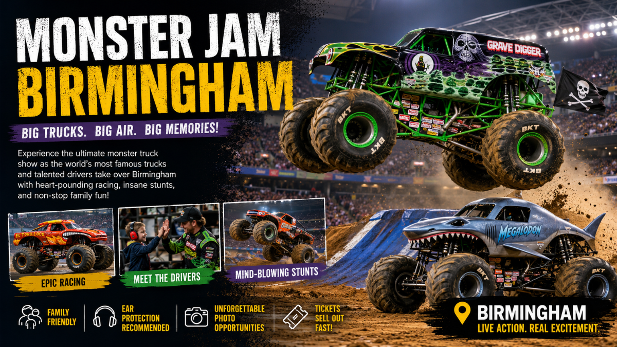 Monster Jam Birmingham: Everything Fans Need to Know About the Ultimate Monster Truck Experience